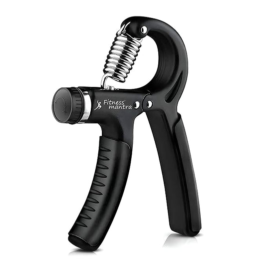 Adjustable Hand Grip Strengthener, Hand Gripper for Men & Women for Gym Workout Hand Exercise Equipment to Use in Home for Forearm Exercise, Finger Exercise Power Gripper (5-40 Kg) Black